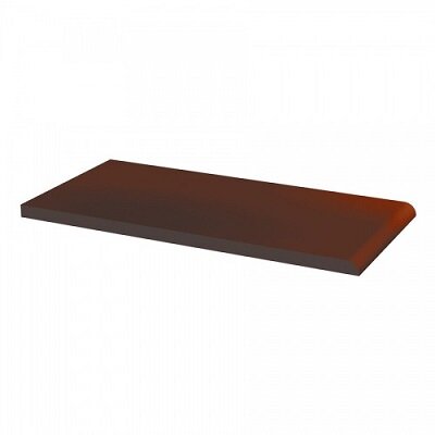 Керамическая плитка Paradyz Клинкер Cloud Brown подоконник гладкий 14.8x30
