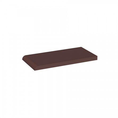 Керамическая плитка Paradyz Клинкер Natural Brown подоконник гладкий 10x20