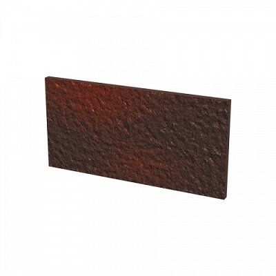 Керамическая плитка Paradyz Клинкер Cloud Brown подступенник структурный 14.8x30