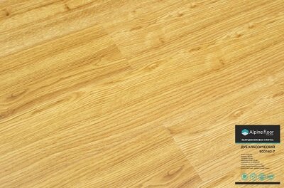 Кварцвиниловая плитка Alpine Floor CLASSIC ЕСО162-7 Дуб классический 1219х184 Кварцвиниловая плитка Alpine Floor CLASSIC ЕСО162-7 Дуб классический 1219х184