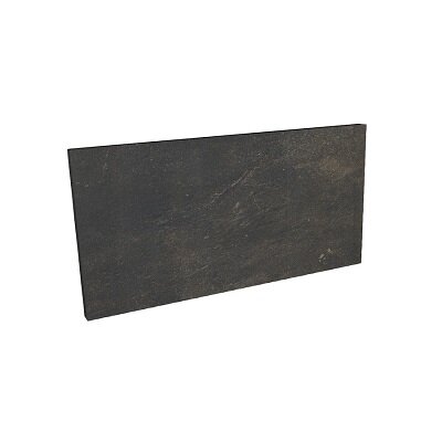 Керамическая плитка Paradyz Клинкер Scandiano Brown подступенок структурный 14.8x30